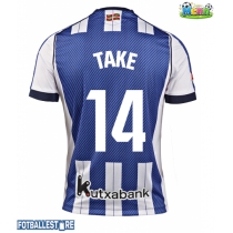 Real Sociedad Takefusa Kubo #14 Hjemmedrakt 2025-26 Kortermet